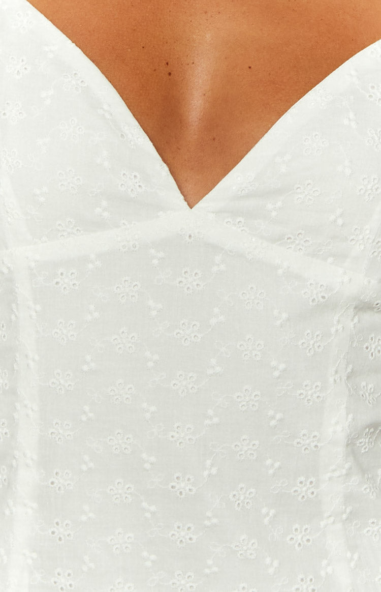 Miami White Mini Dress Image