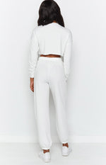 Michigan Camp Two Piece Lounge Set White Image
