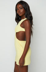 Miley Yellow Mini Dress Image