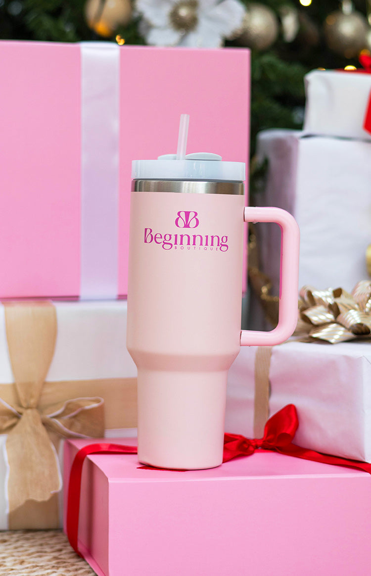 Beginning Boutique Miss Sippy Bubblegum Tumbler (FREE over $300) Image