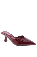 Morley Cherry Red Patent Mule Heels Image