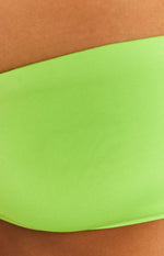 Murphy Lime Bandeau Top Image