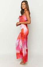 Mykonos Pink Print Pants Image