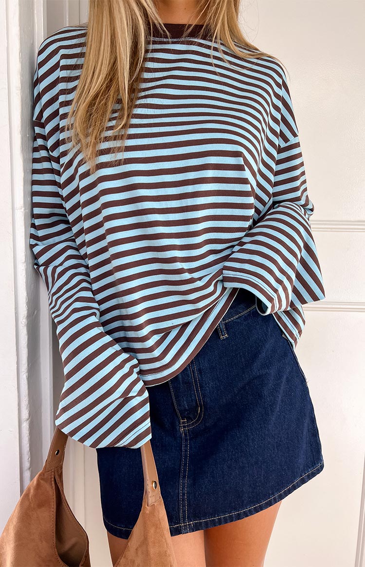 Penny Dark Denim Mini Skirt Image