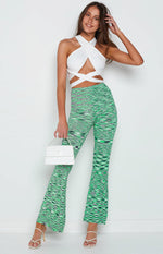 Nessa Green Pants Image