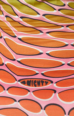 OMIGHTY Cubby Halter Dress Warp Multi Image
