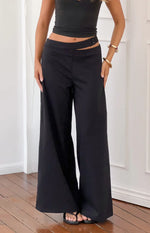 Oakley Black Asymmetric Waist Pants