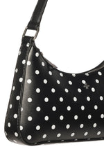Peta and Jain Josee Black Polka Dot Shoulder Bag Image