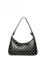 Peta and Jain Josee Black Polka Dot Shoulder Bag Image