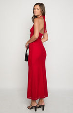 Raymin Red Maxi Dress Image