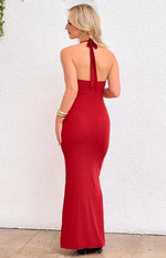 Raymin Red Maxi Dress Image