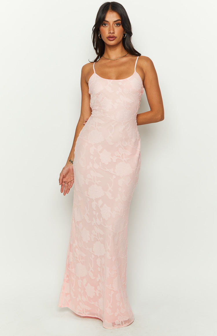 Renesmee Baby Pink Maxi Dress Image