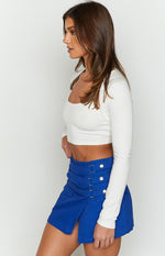 Revival Blue Mini Skirt Image