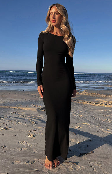 Long sleeve hotsell maxi dress nz