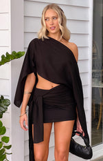 Ryoti Black Mini Dress Image