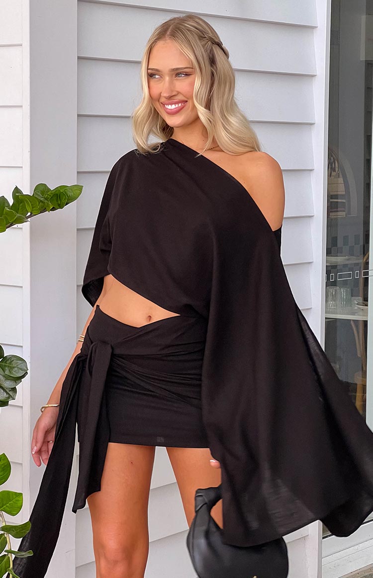 Ryoti Black Mini Dress Image
