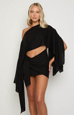 Ryoti Black Mini Dress Image