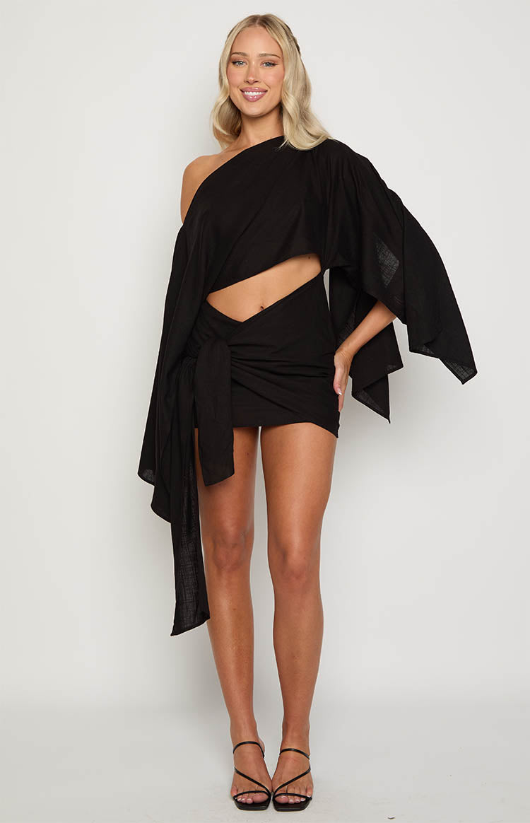 Ryoti Black Mini Dress Image