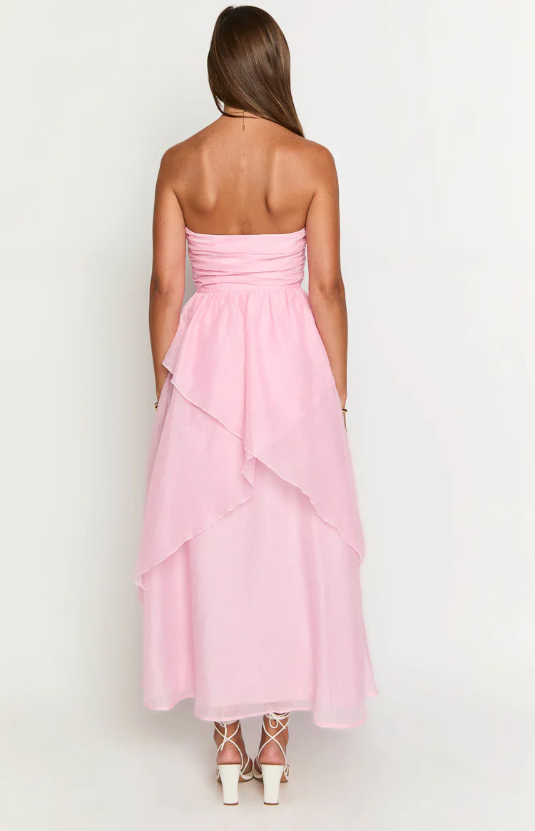 Sadie Pink Maxi Dress