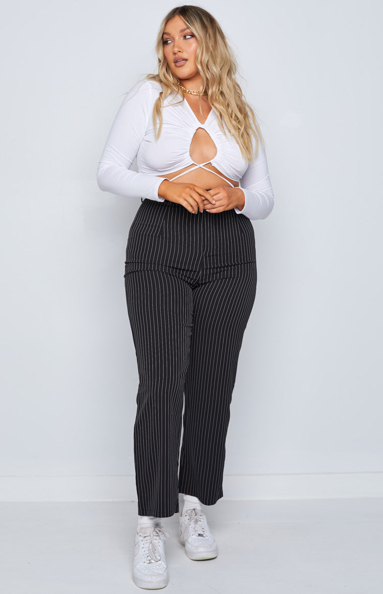 Serena Crop Top White Image