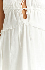 Serenity White Mini Day Dress Image