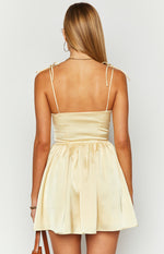 Sommer Yellow Mini Dress Image