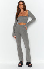 Sophie Grey Knitted Bolero Image