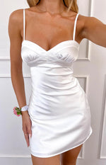 Stephanie White Mini Dress