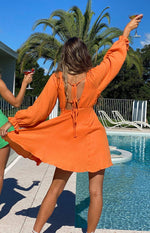 Sun's Out Mini Dress Orange Image