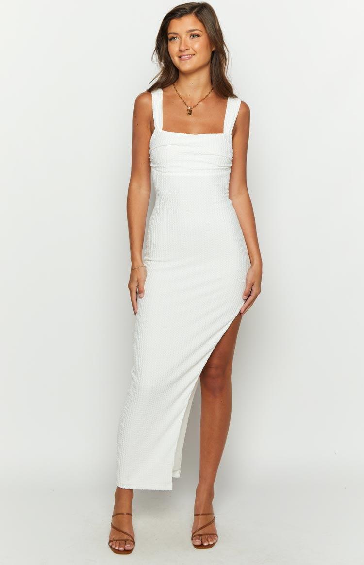 Sway White Maxi Dress Image