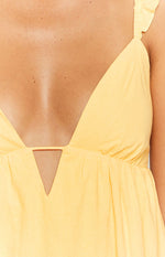 Tammie Yellow Mini Dress Image