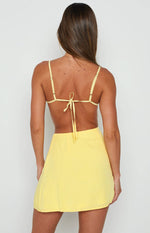Tao Yellow Mini Dress Image