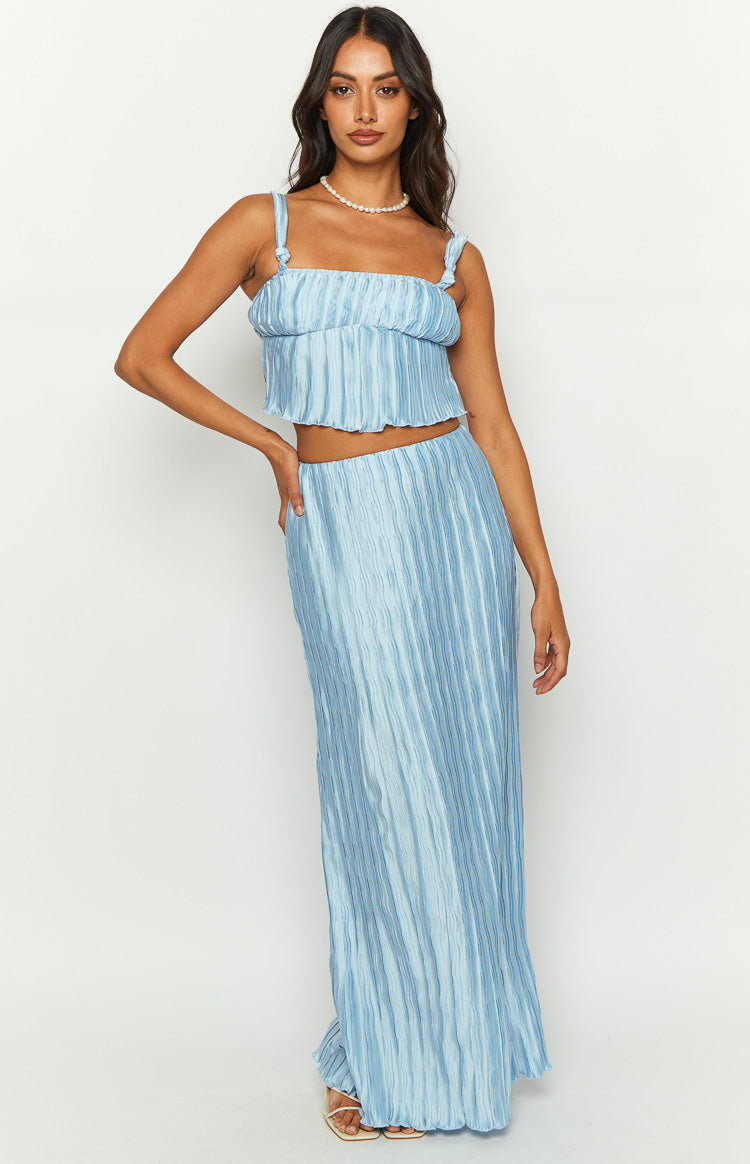 That Occasion Blue Maxi Skirt Image