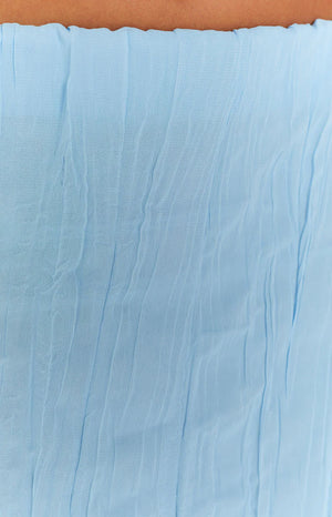 The Moment Blue Maxi Skirt