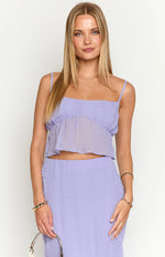 The Moment Purple Cami Top
