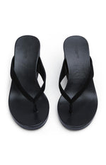 Tony Bianco Avanti Black Suede Wedge Heels Image