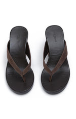 Tony Bianco Avanti Espresso Suede Wedge Heels Image