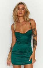 Trouble Emerald Mini Dress Image