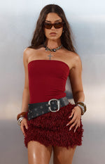 Vandal Black and Silver Eyelet Belt Image