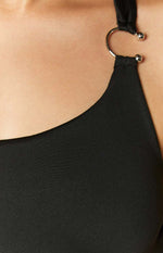 Vianna Black Mini Dress Image