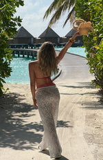 Jev White Lace Pants