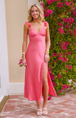 Wendy Pink Maxi Dress Image