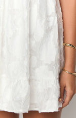 Wiley White Strapless Mini Dress