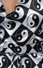 Your LA Catch Dress Yin Yang Print Image