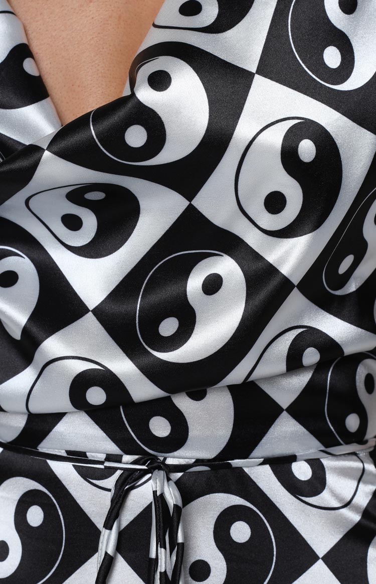 Your LA Catch Dress Yin Yang Print Image