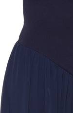 Zelia Strapless Navy Maxi Dress