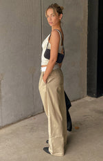 Zion Tan Waist Pant Image
