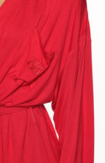 Almost Ready Burgundy Robe Image