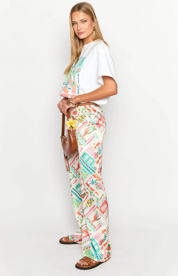 Bridget Dolce Vita Print Pants