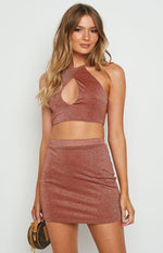 Charlotte Pink Mini Skirt Image